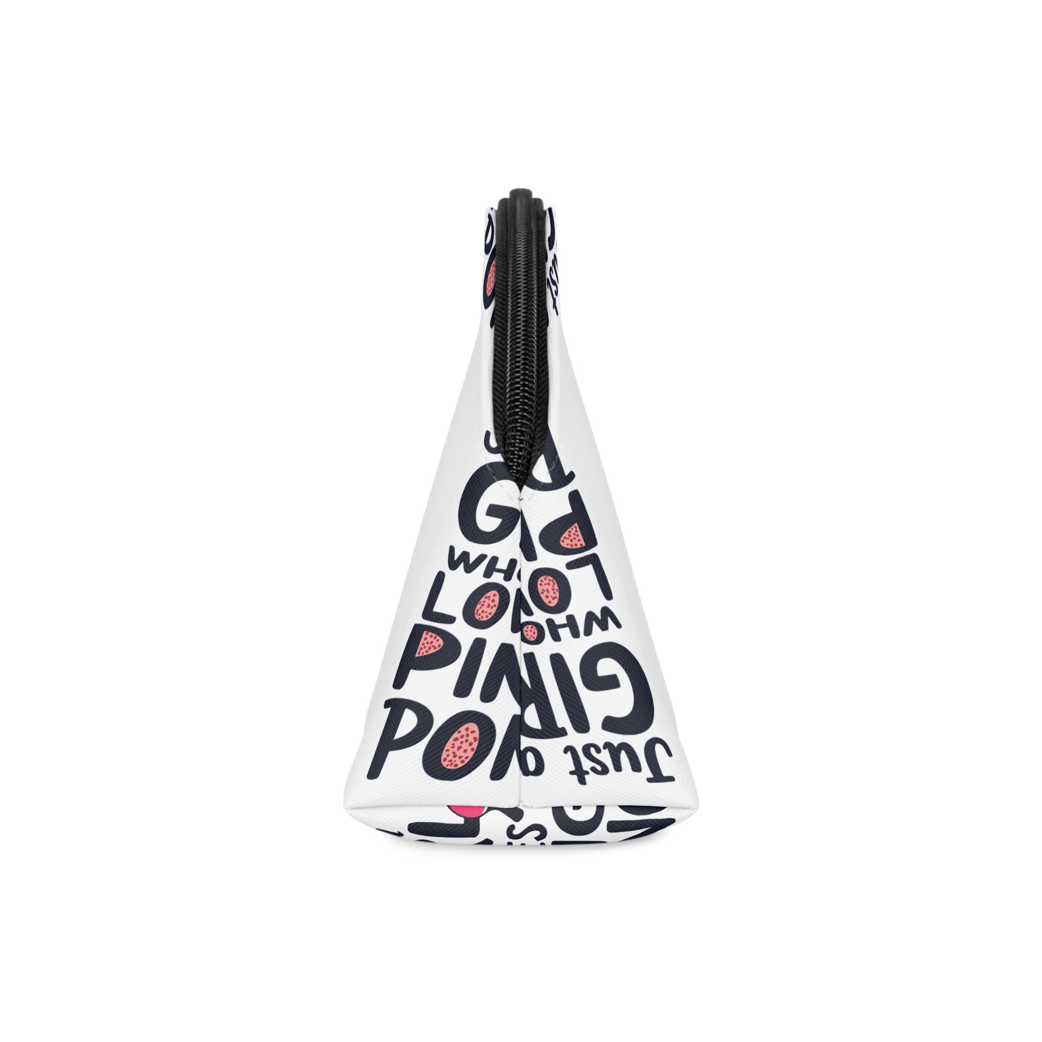 Just A Girl Who Loves Ping Pong Makeup Bag - Image 4