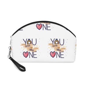 Love Lettering With Ring Heart(1) Makeup Bag