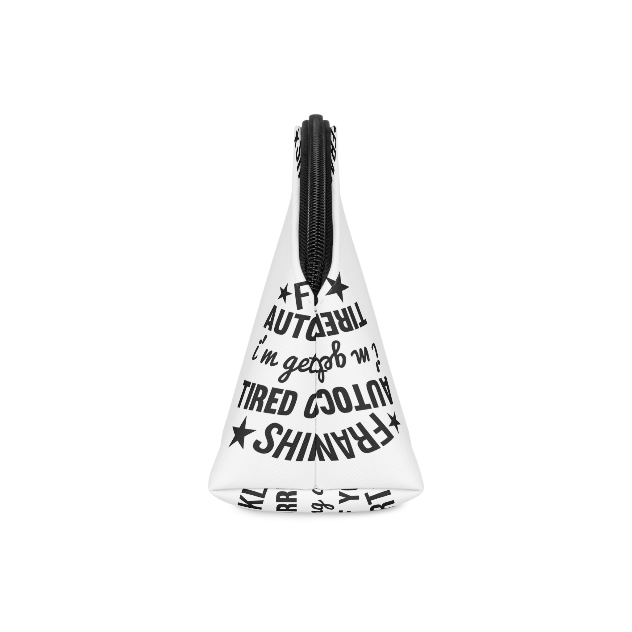 Frankly Autocorrect I'm Getting A Bit Tired of Your Shirt Makeup Bag - Image 4