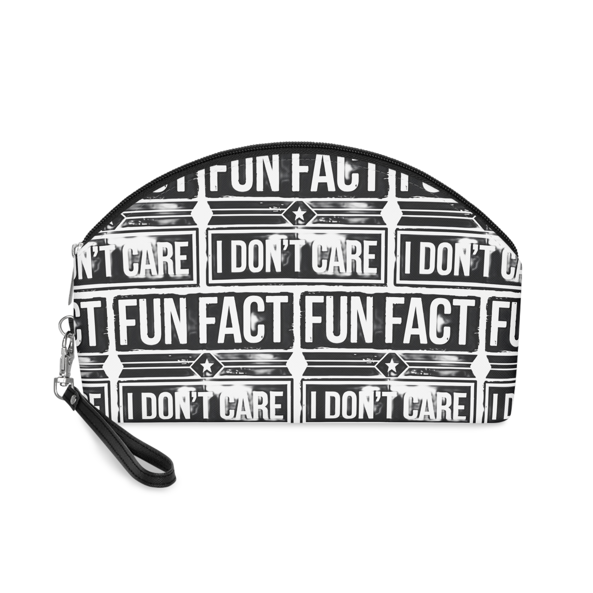 Fun Fact I Dont Care Makeup Bag