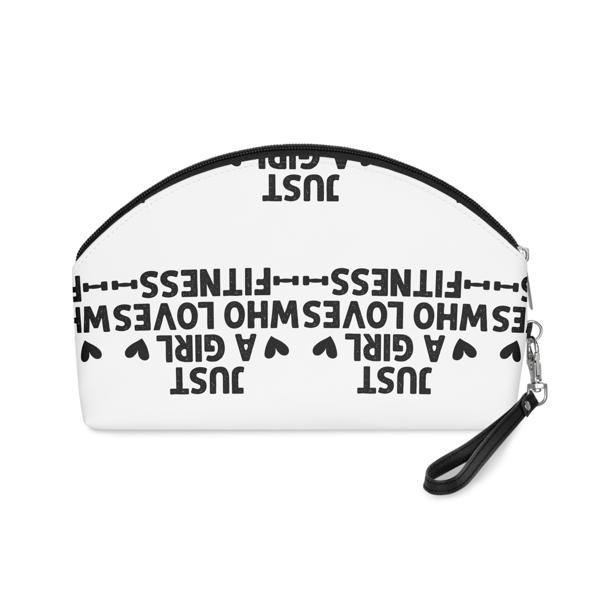 Just A Girl Who Loves Fitness Makeup Bag - Image 2