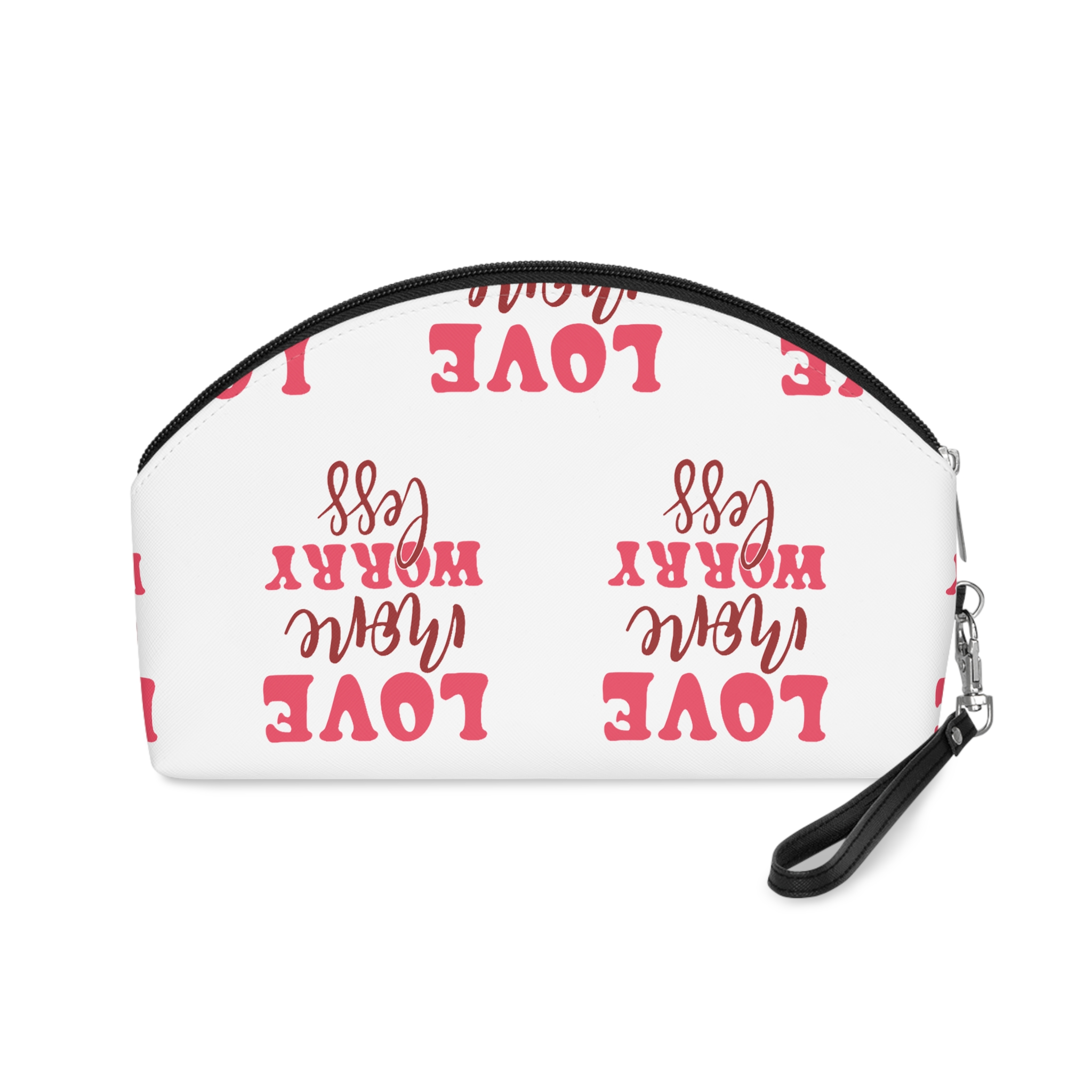 Love More Worry Less Makeup Bag - Image 2