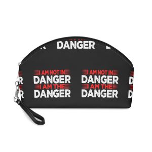 I Am Not In Danger I Am the Danger Makeup Bag