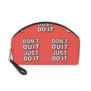 Don’t Quit Just Do It 3 Makeup Bag