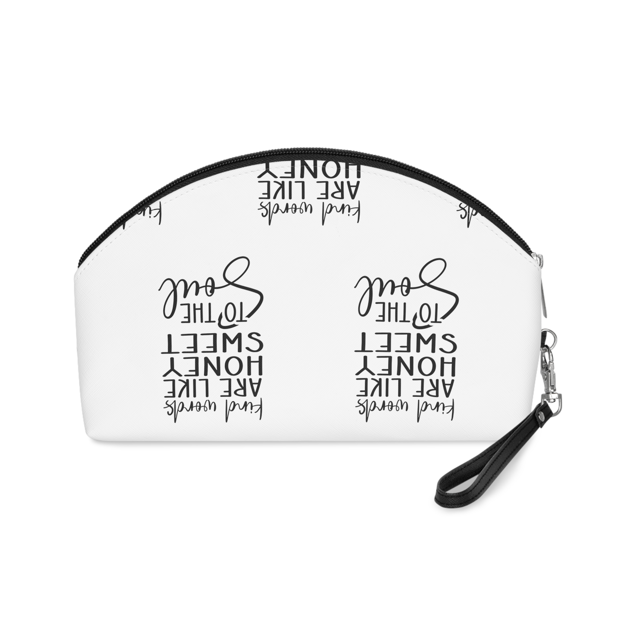 Kind Words Are Like Honey Sweet To the Soul Makeup Bag - Image 2