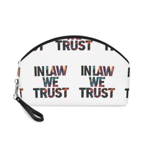 In Law We Trust 1 Makeup Bag
