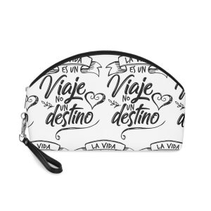 La Vida Es Un Viaje No Un Destino Makeup Bag