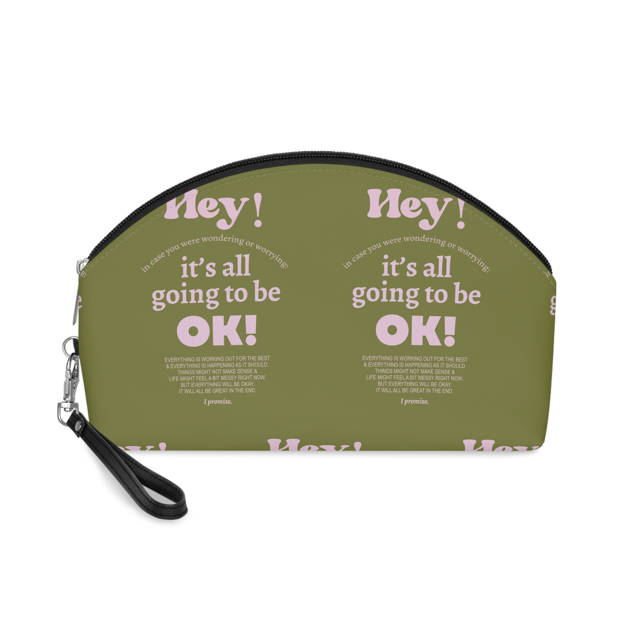Cute Quotes Book Cover Poster Sticker Social Media Post Makeup Bag
