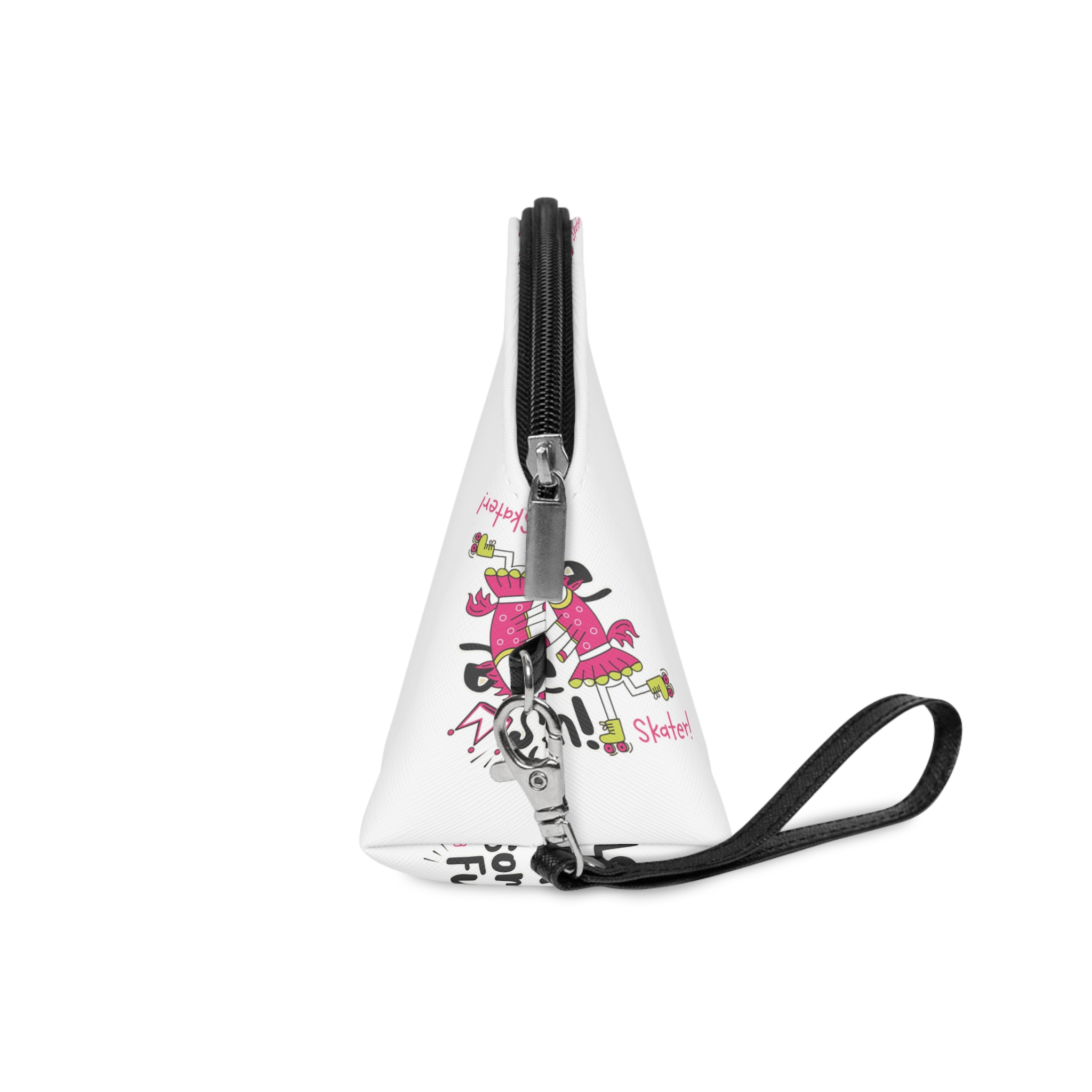 Lets Have Some Funmodern Stylish Typography Design Graphic Vector Design Fashion Illustr Makeup Bag - Image 3