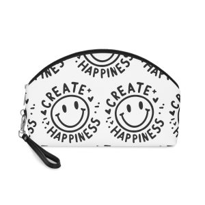 Car Decal Create Happiness With A Smiley Face B Makeup Bag