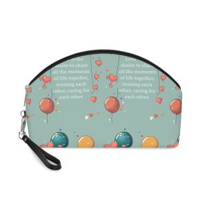 Illustration Cartoon Couple Valentine Day Love Love Story Relationship Vector Design Makeup Bag