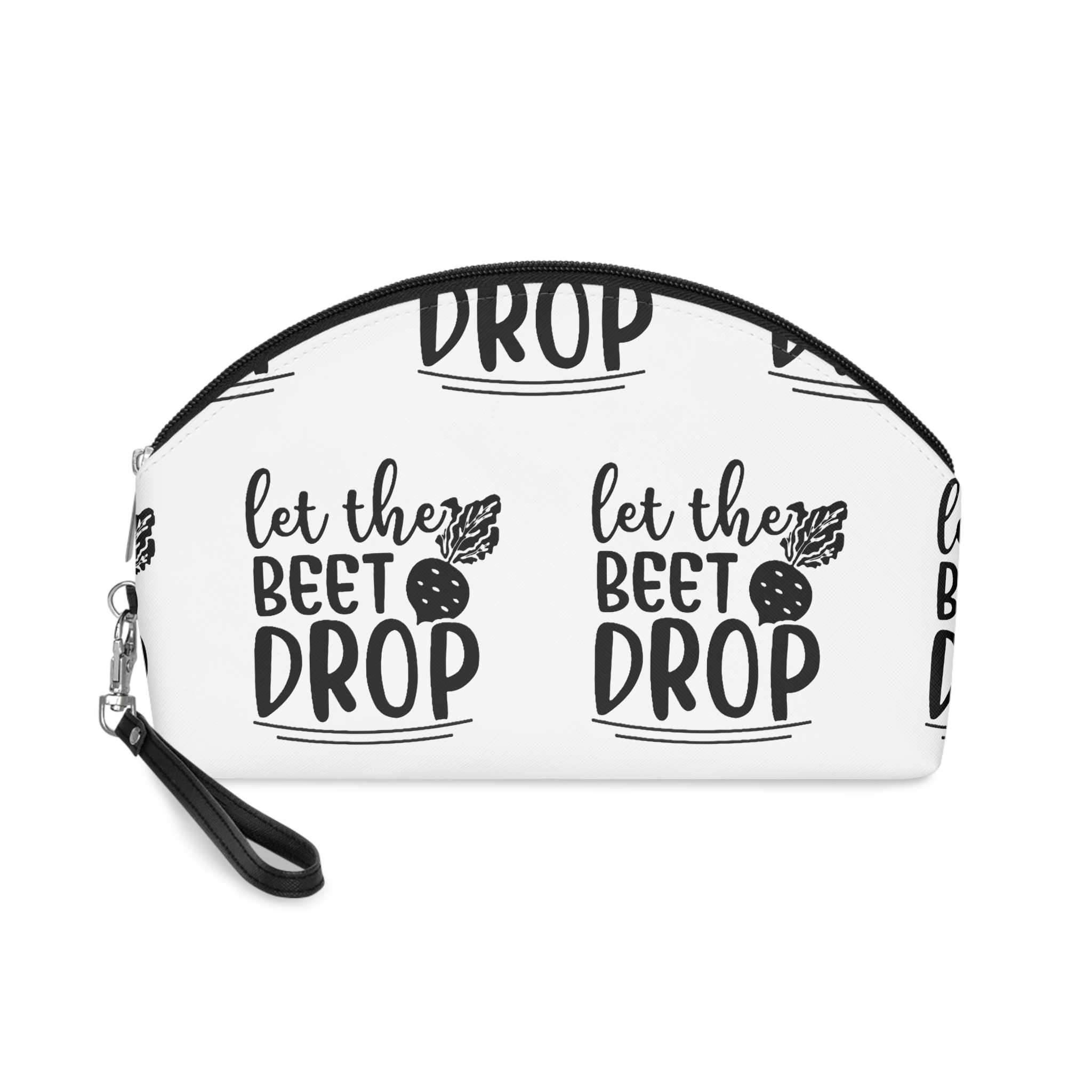 Let the Beet Drop Makeup Bag