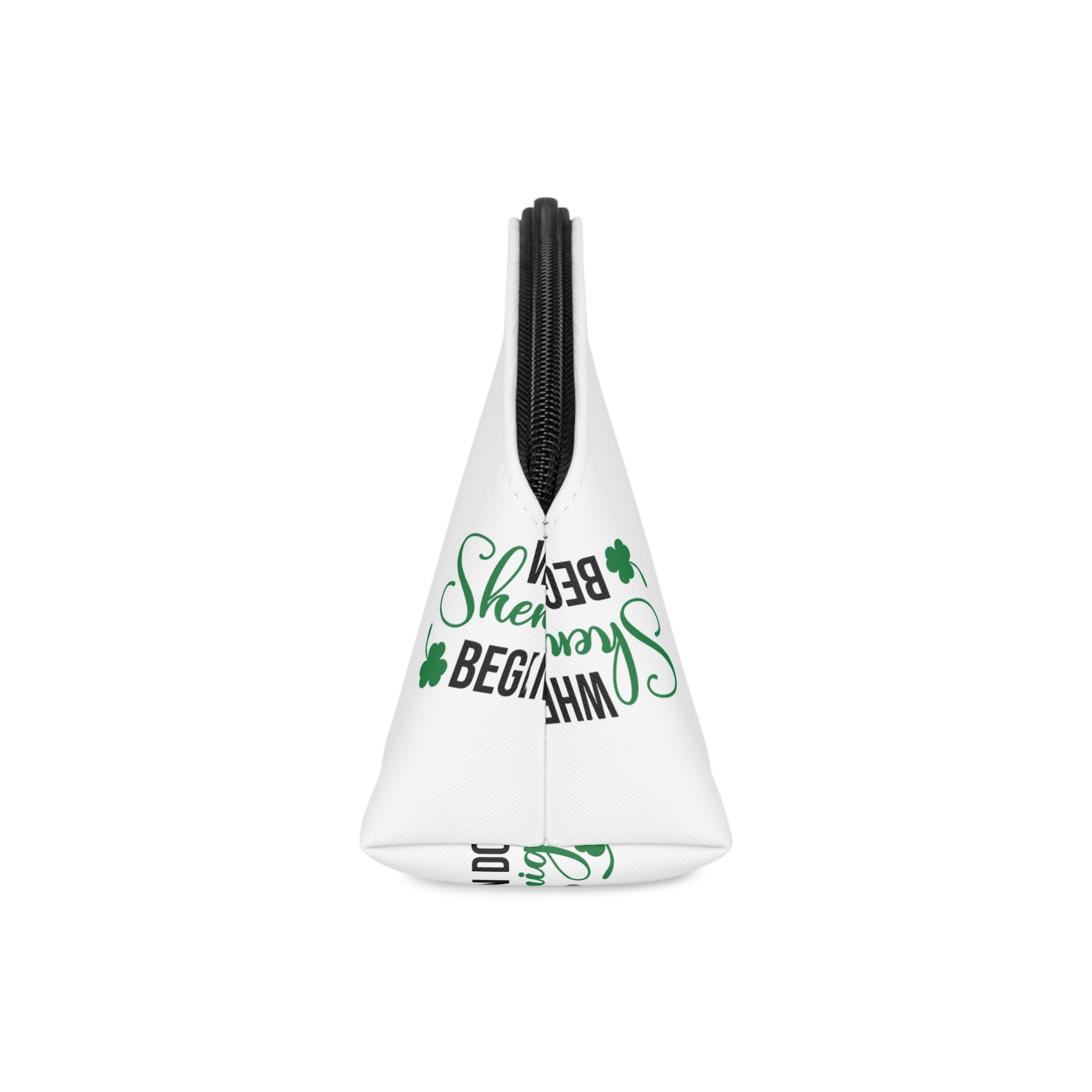 Lucky Svg St Patricks Day Svg Irish Svg St Patricks Day Quotes St Patricks Day Rainbow (5) Makeup Bag - Image 4