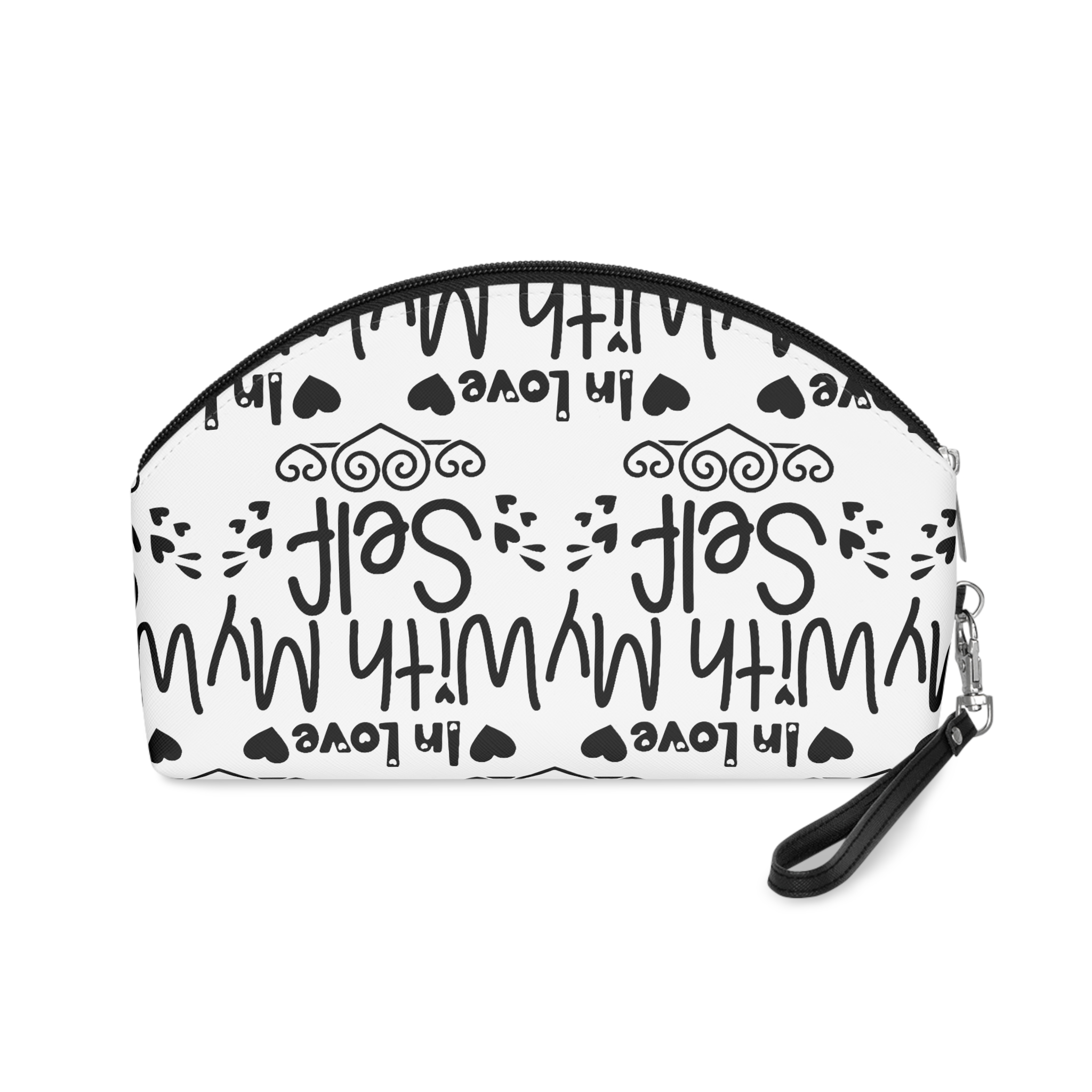 Love With My Self Svg Cut Files Makeup Bag - Image 2