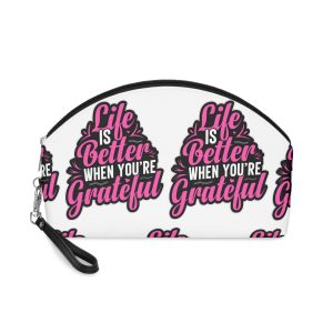 Life Is Better Makeup Bag
