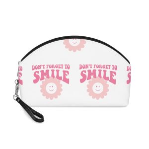 Dont Forget Smile Makeup Bag