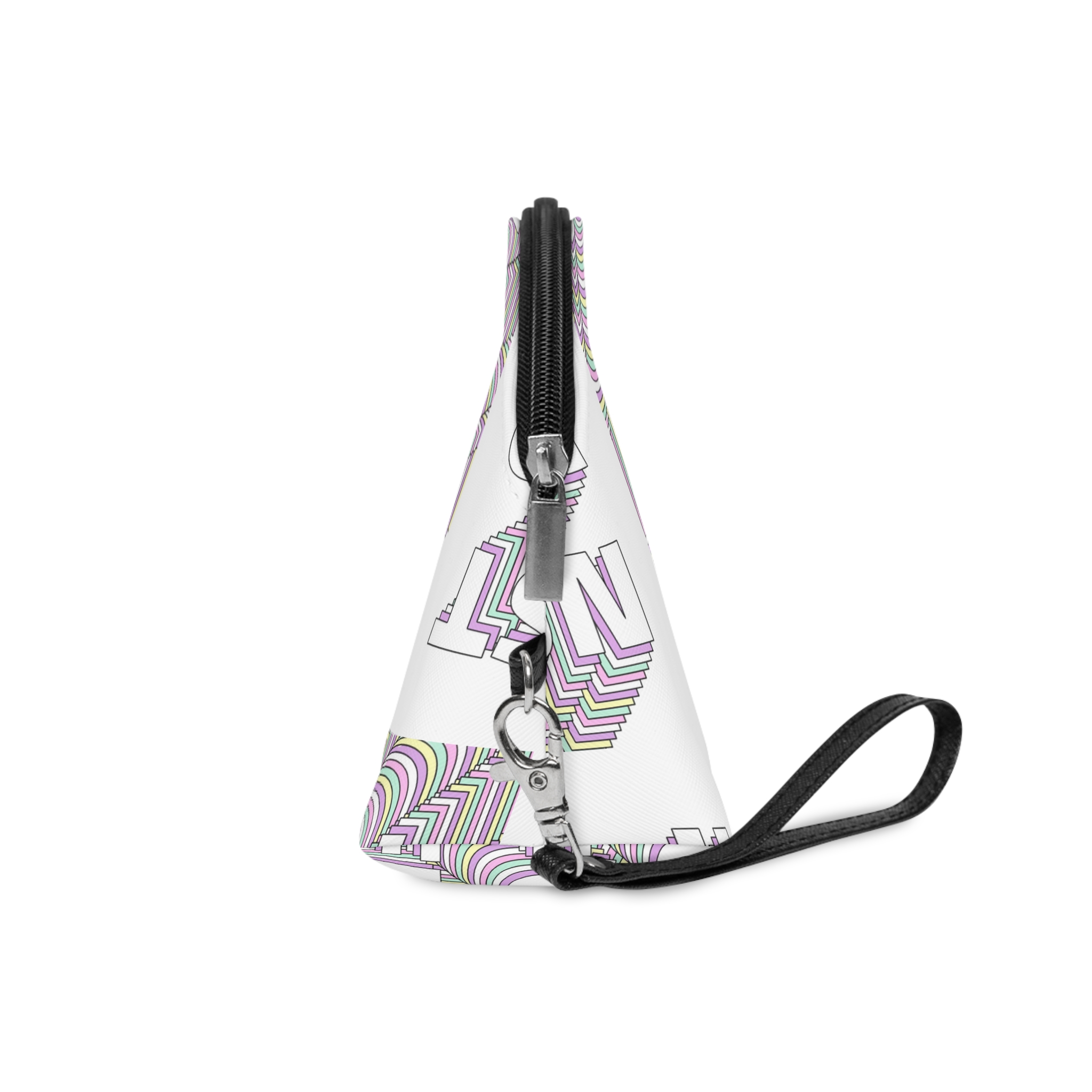 Just Fun Layered Text Png Typography Retro Word Makeup Bag - Image 3