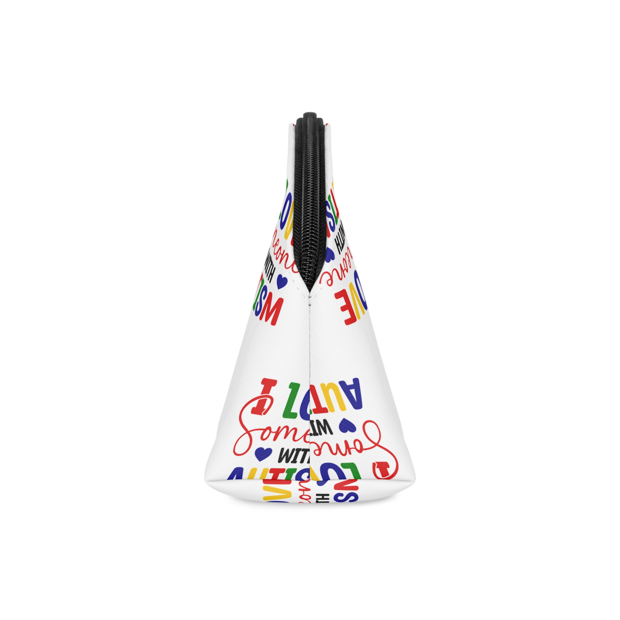 I Love Someone With Autism Makeup Bag - Image 4