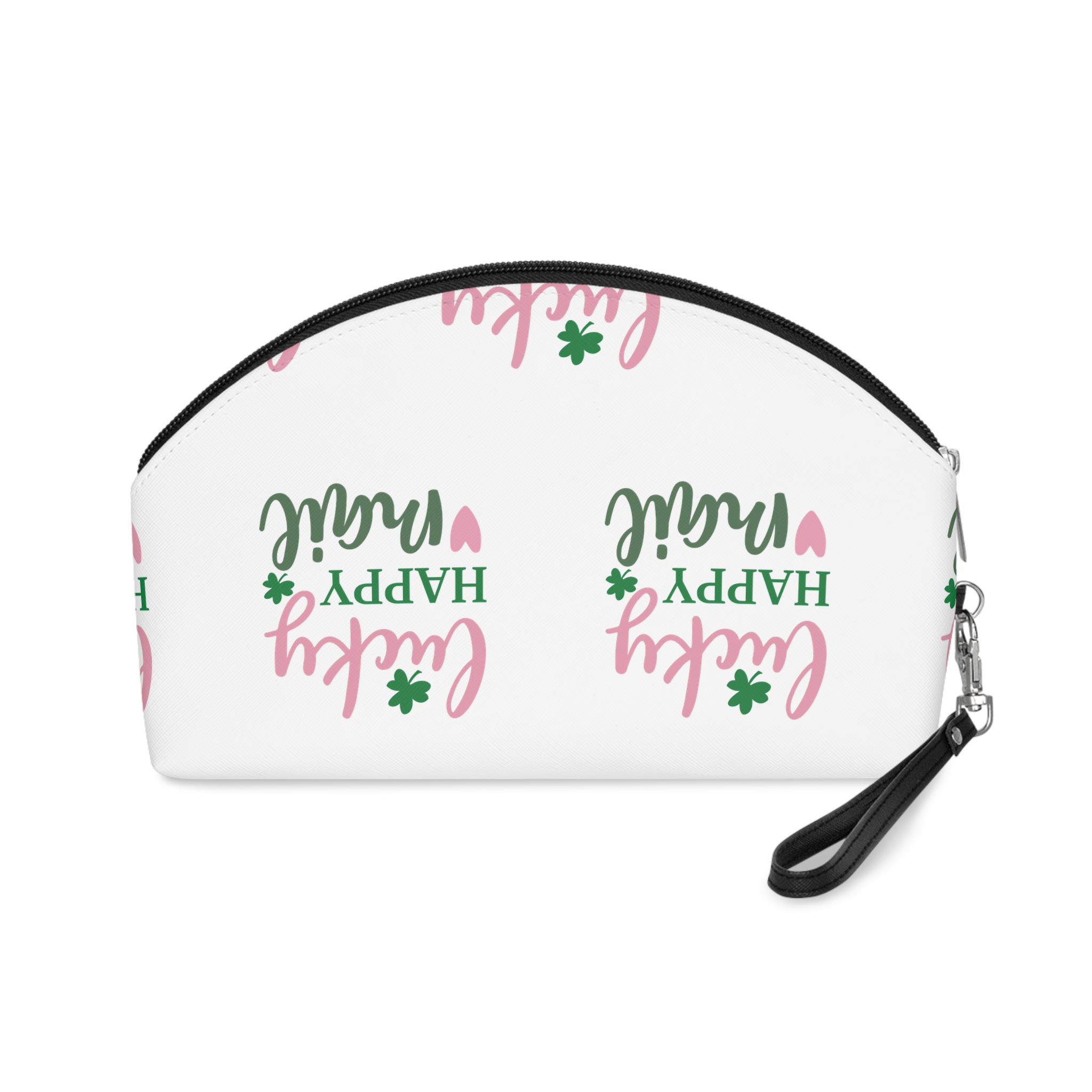 Lucky Svg St Patricks Day Svg Irish Svg St Patricks Day Quotes Clover Svg Saint Patricks Da (5) Makeup Bag - Image 2