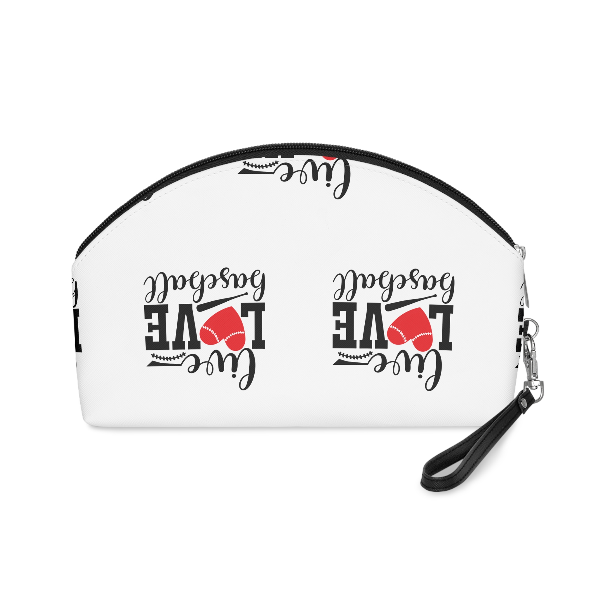 Live Love Baseball Makeup Bag - Image 2