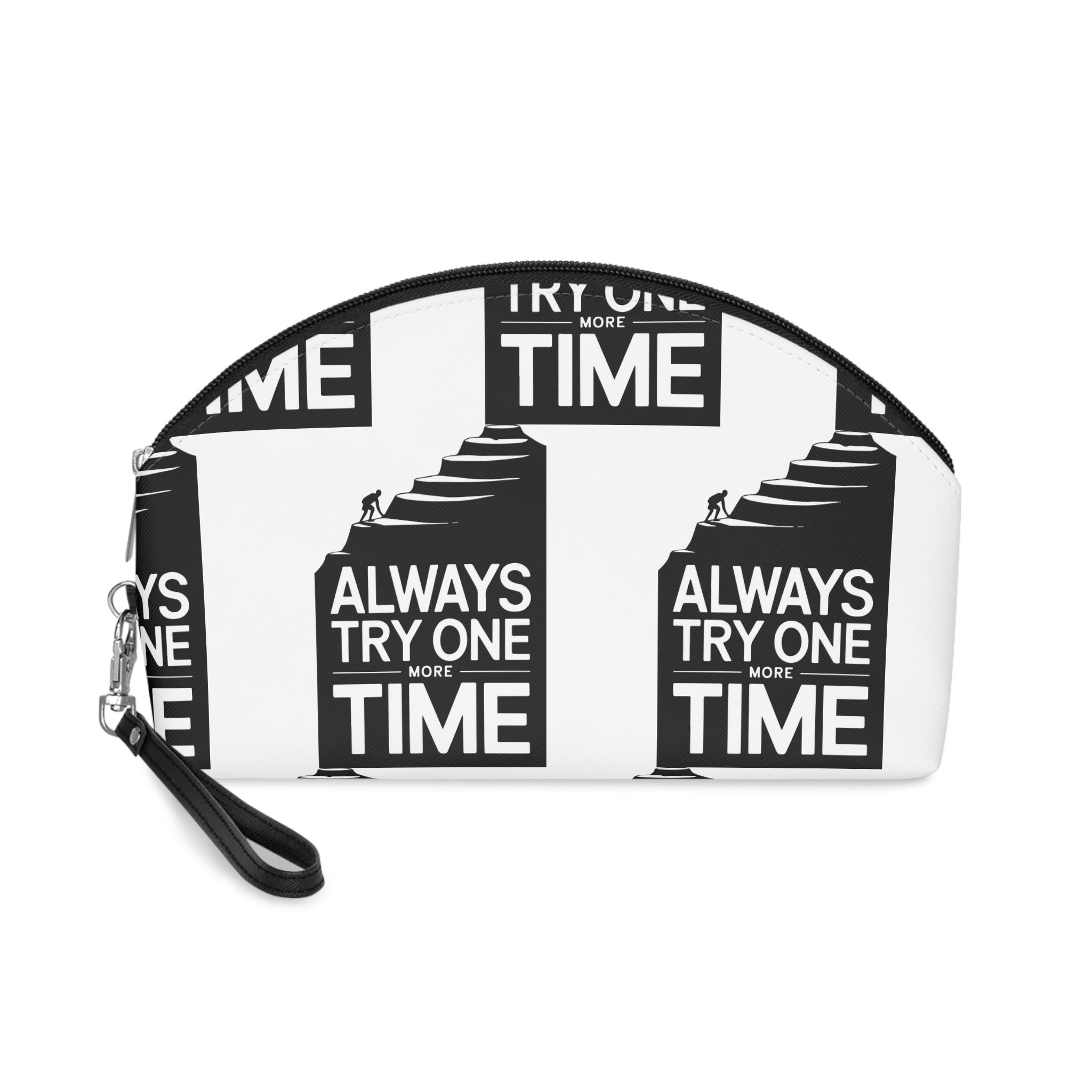 Custom Typography T Shirt Design Vector Art Illustration Makeup Bag