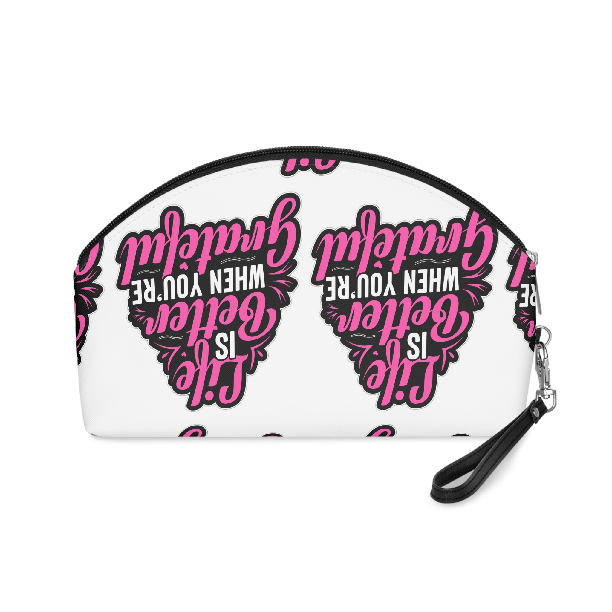 Life Is Better Makeup Bag - Image 2