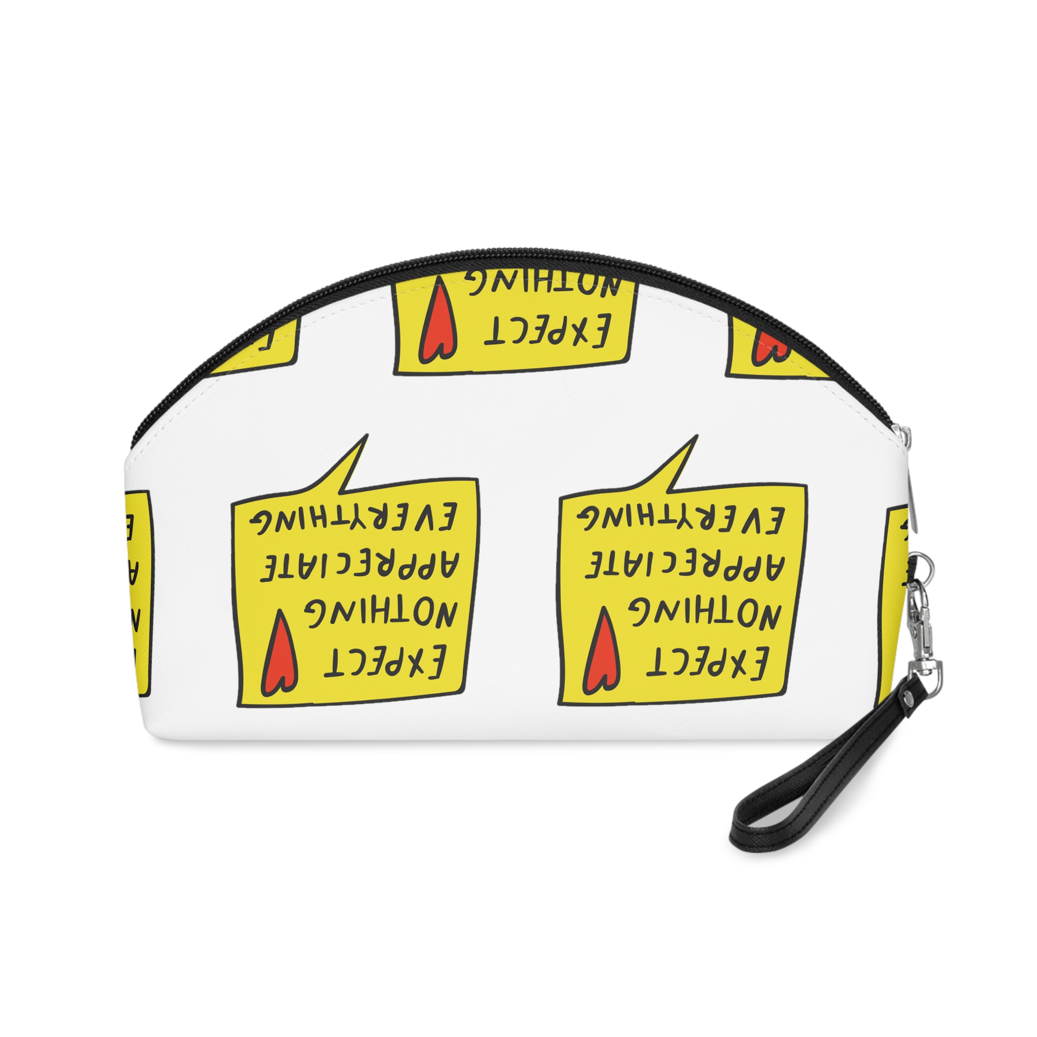 Expect Nothing Appreciate Everyting Makeup Bag - Image 2