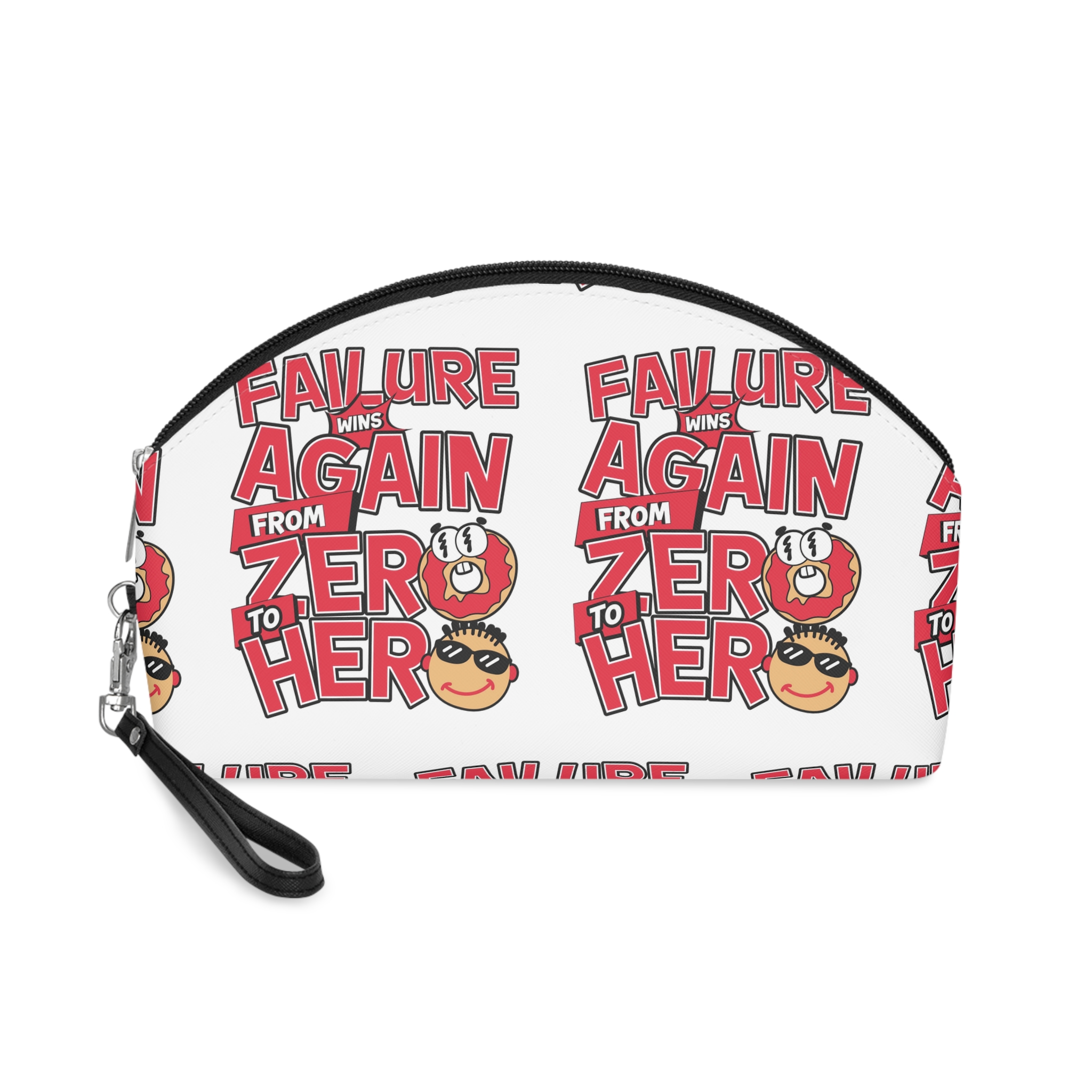 Failure Wins Zero Hero Makeup Bag