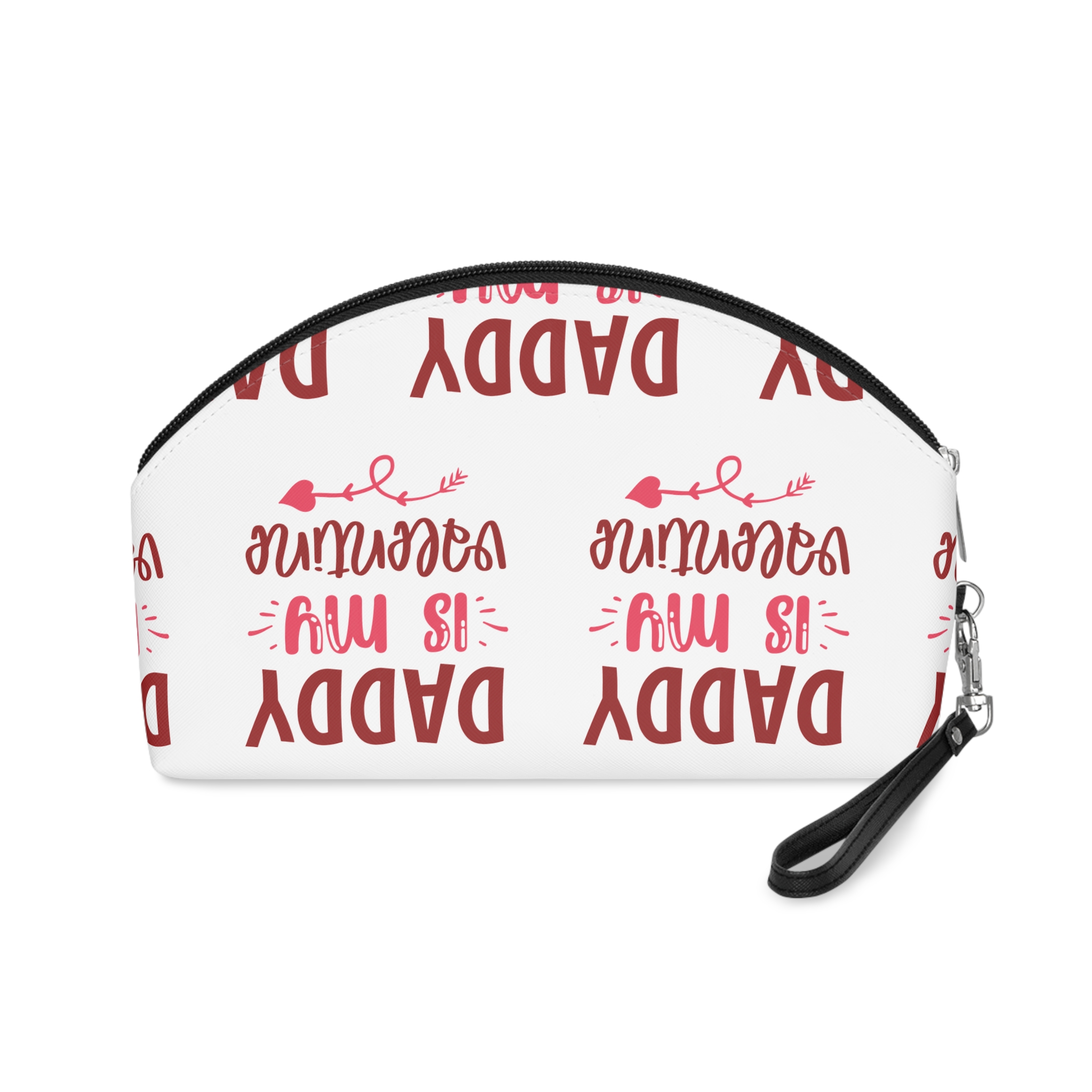 Daddy Is My Valentine Makeup Bag - Image 2