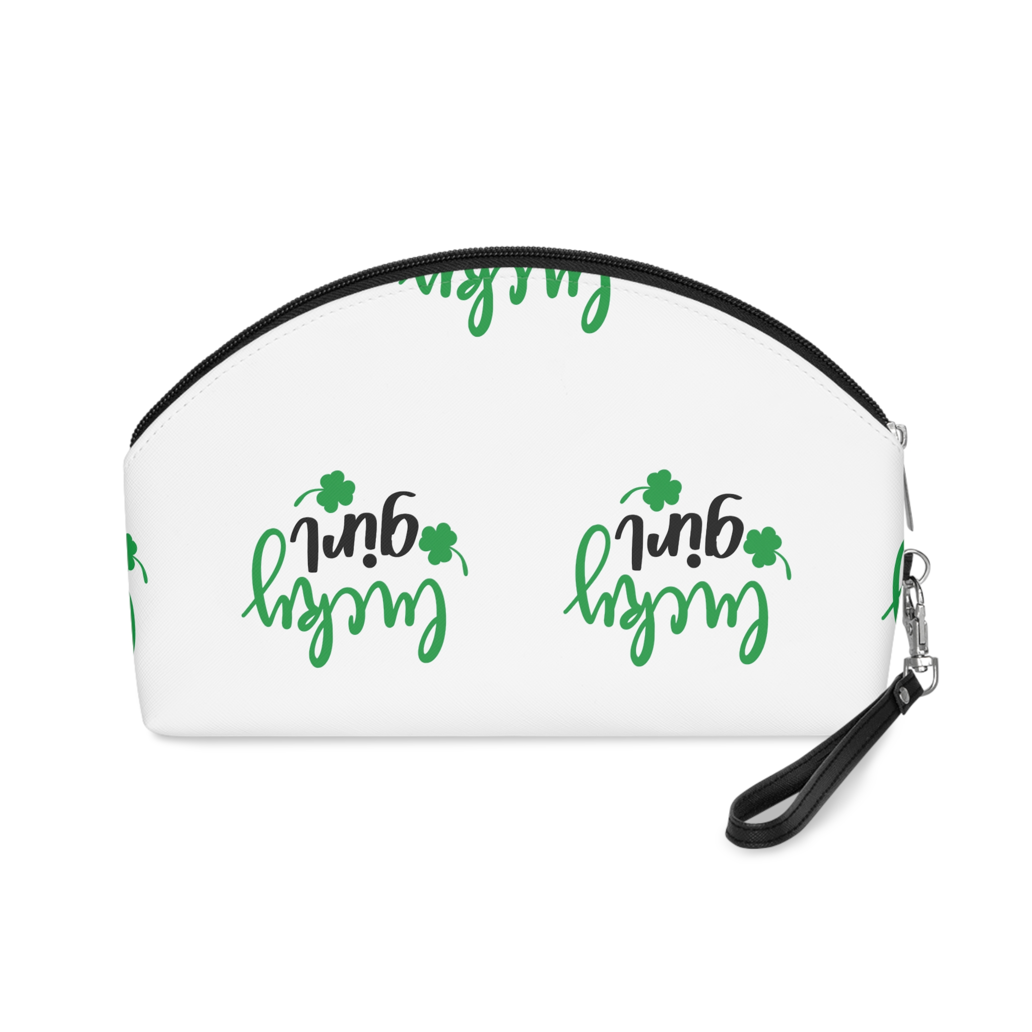 Lucky Svg St Patricks Day Svg Irish Svg St Patricks Day Quotes St Patricks Day Rainbow (2) Makeup Bag - Image 2