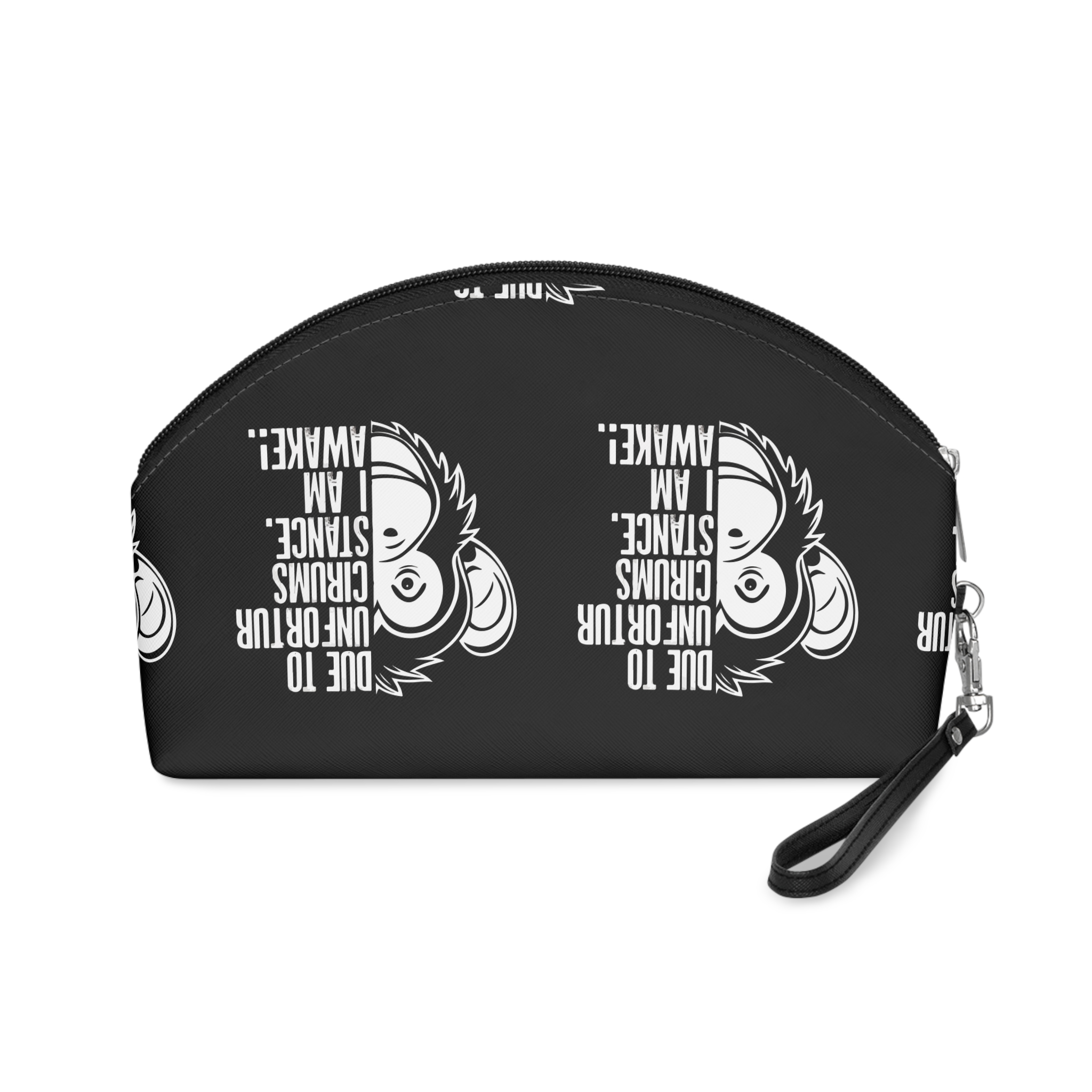 Due To Unfortur Circumstance I Am Awake Makeup Bag - Image 2