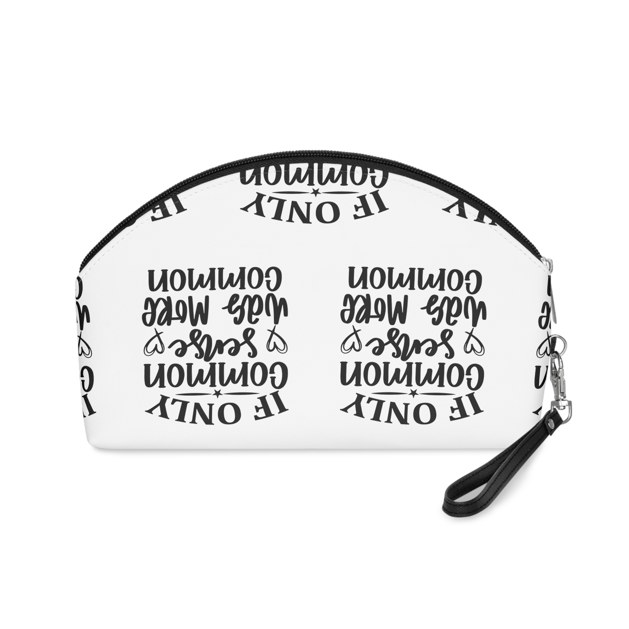 If Only Common Sense Was More Common Makeup Bag - Image 2
