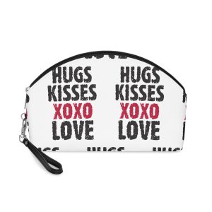 Hugs Kisses Xoxo Love Makeup Bag