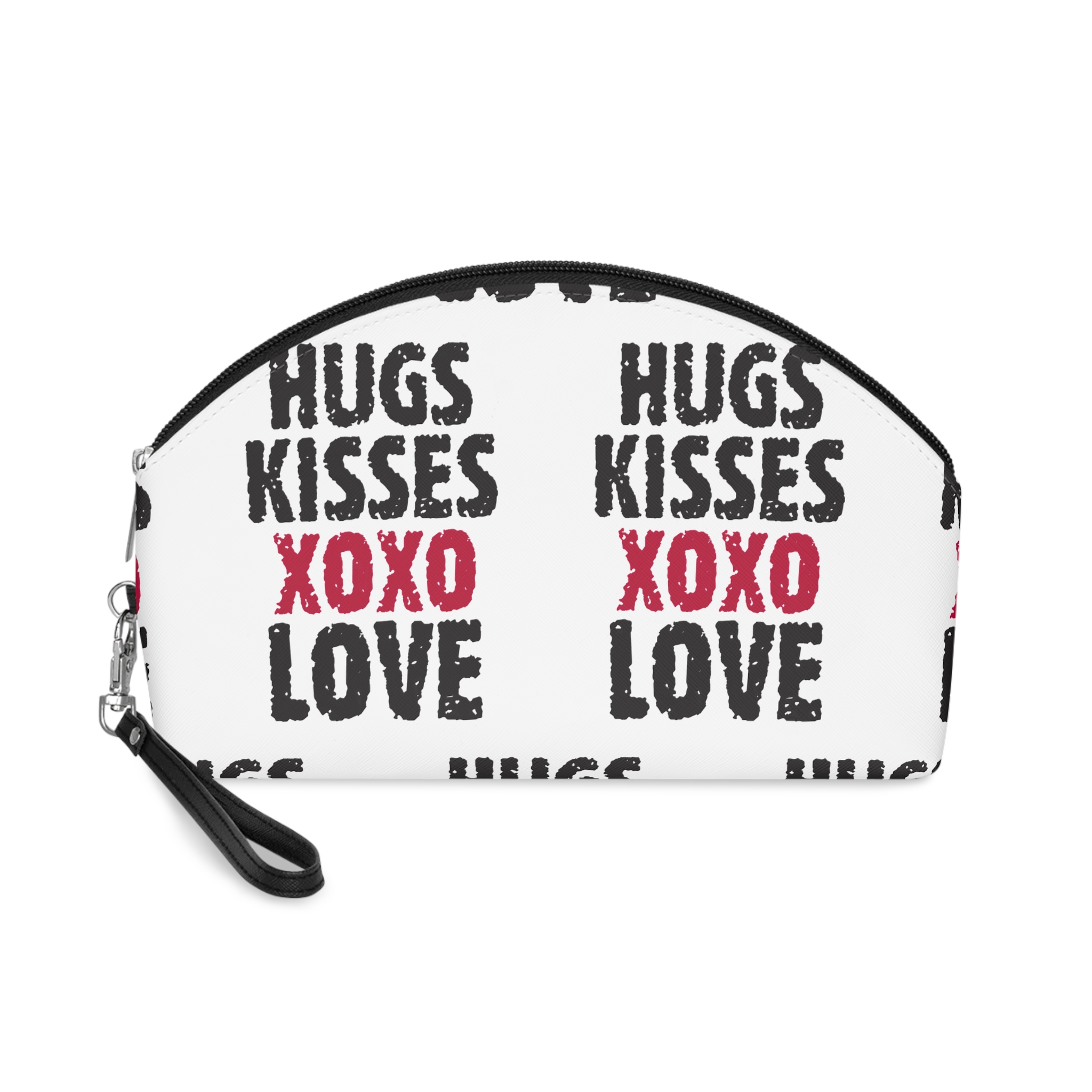Hugs Kisses Xoxo Love Makeup Bag