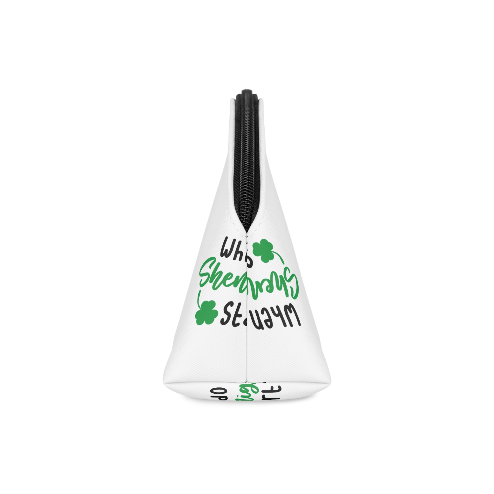Lucky Svg St Patricks Day Svg Irish Svg St Patricks Day Quotes St Patricks Day Rainbow (3) Makeup Bag - Image 4