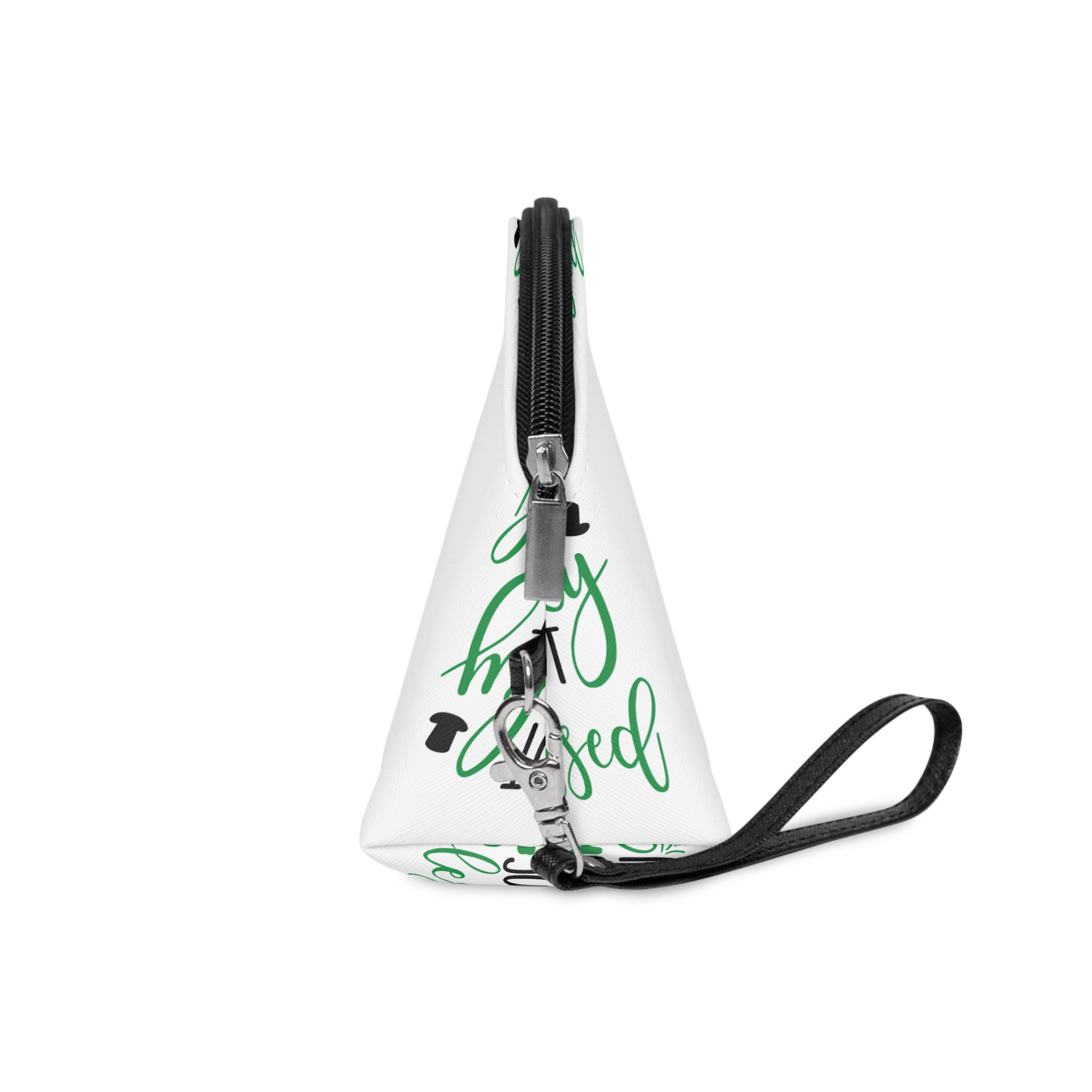 Lucky Svg St Patricks Day Svg Irish Svg St Patricks Day Quotes Clover Svg Saint Patricks Da (2) Makeup Bag - Image 3