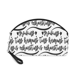 Growing Tiny Humans Is Exhausting Makeup Bag