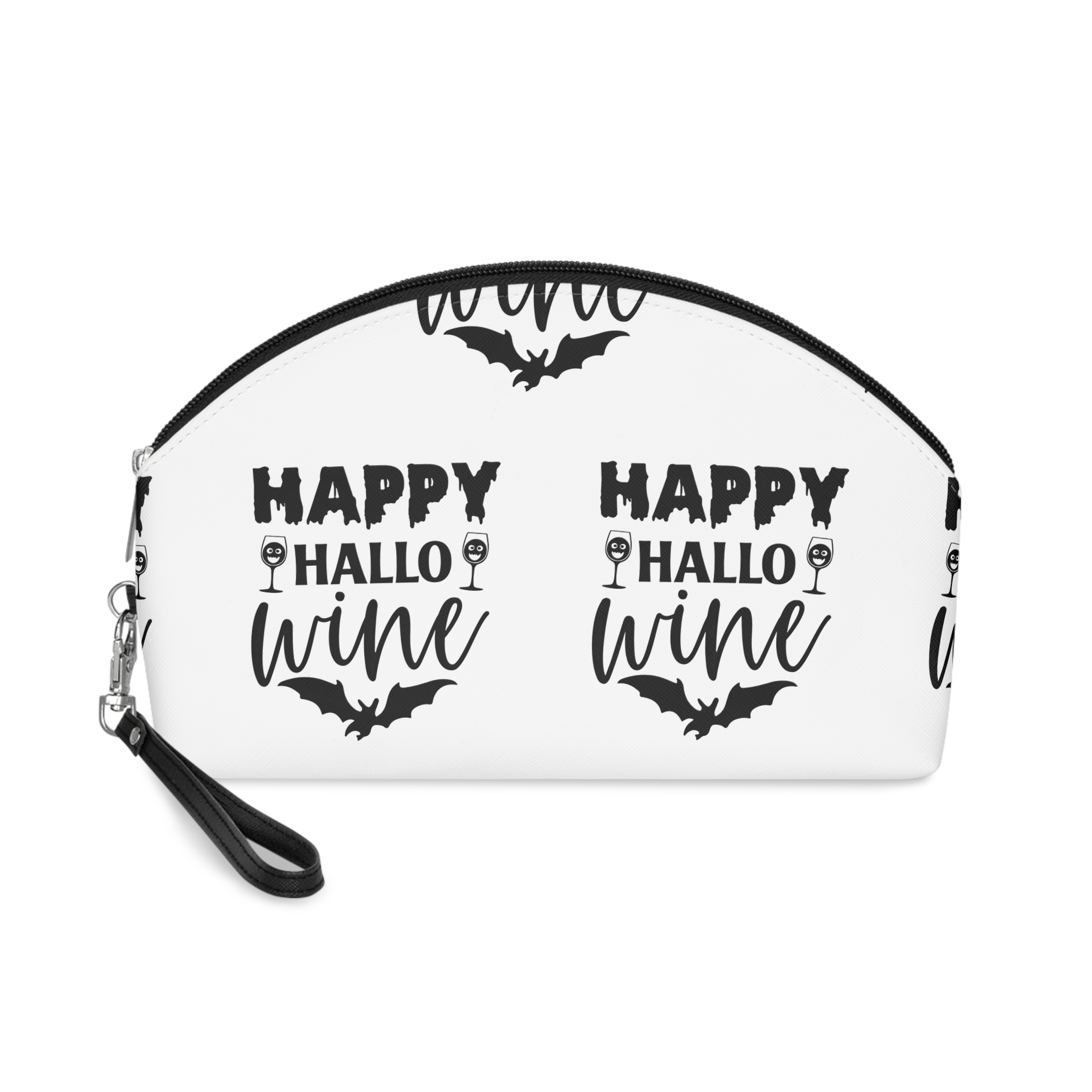 Happy Hallo Wine Makeup Bag