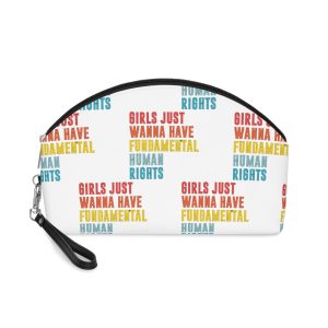 Girls Just Wanna Have Fundamental Human Rights Makeup Bag