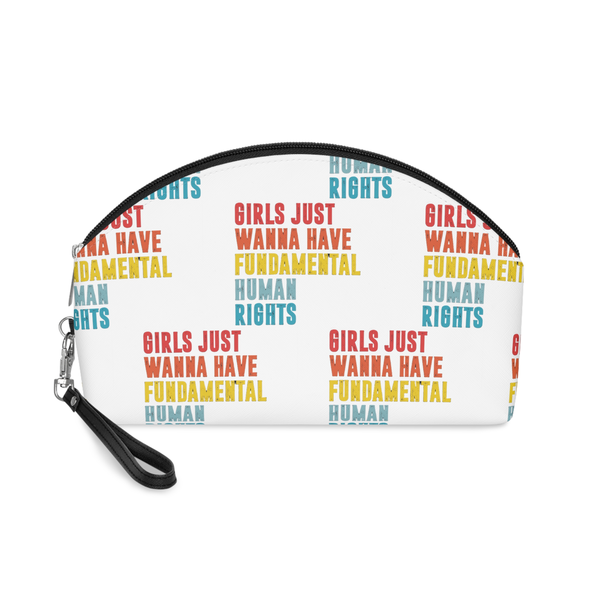Girls Just Wanna Have Fundamental Human Rights Makeup Bag