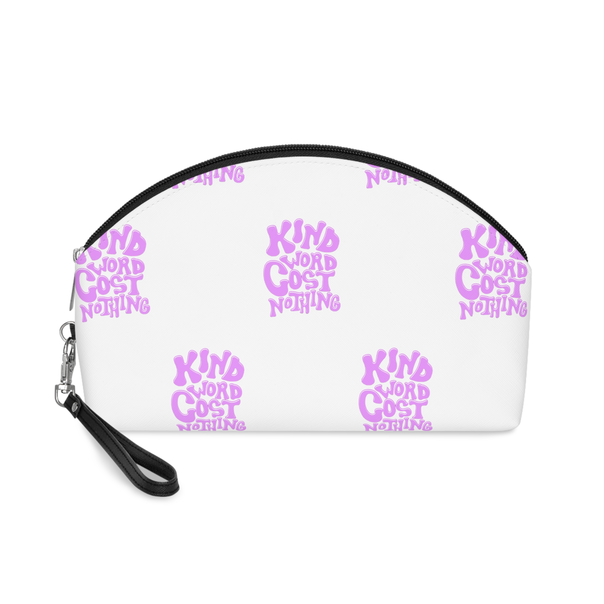 Kind Word Cost Nothing Makeup Bag