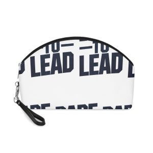 Dare Lead Tshirt Design Motivational Quote Illustartiontypography (7) Makeup Bag