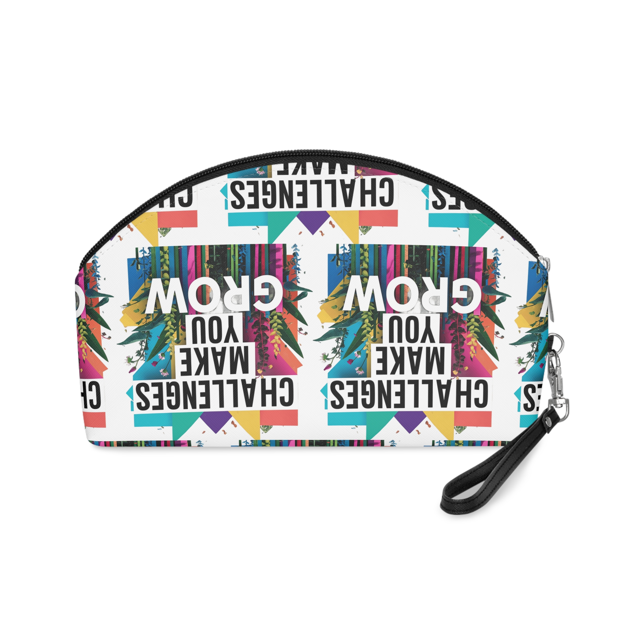 Challenges Make You Grow Makeup Bag - Image 2