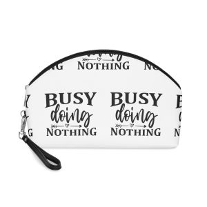 Busy Doing Nothing Makeup Bag