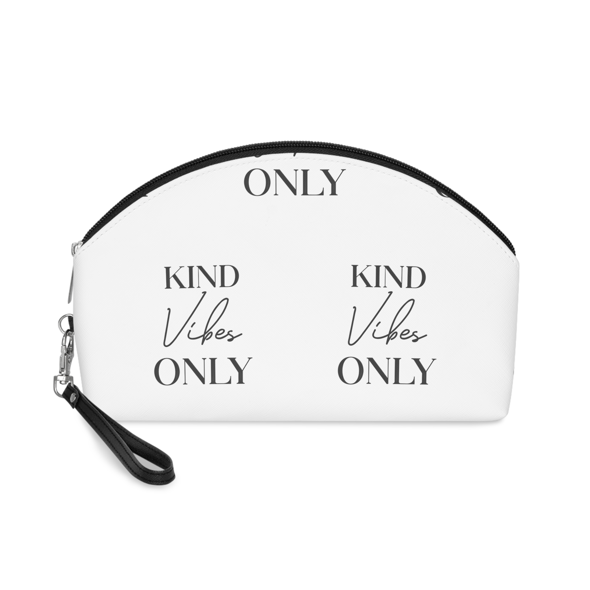 Kind Vibes Only Makeup Bag