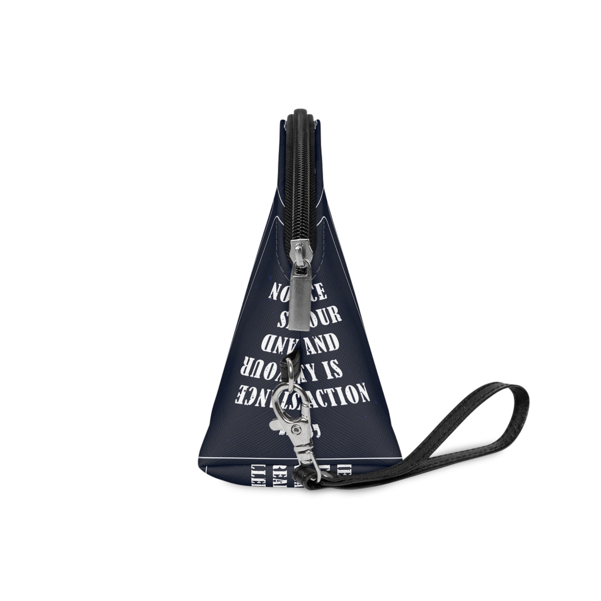 Distance Your Dreams Reality Is Called Action Motivational Quote Makeup Bag - Image 3