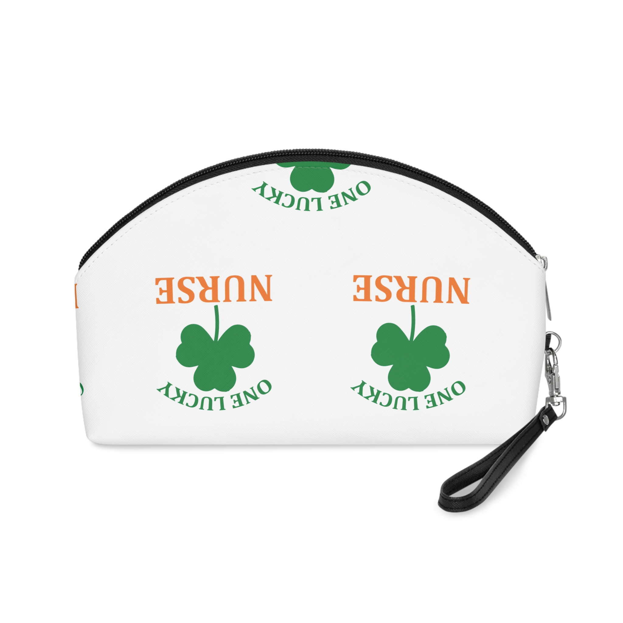 Lucky Svg St Patricks Day Svg Irish Svg St Patricks Day Quotes Clover Svg Saint Patricks Da (4) Makeup Bag - Image 2