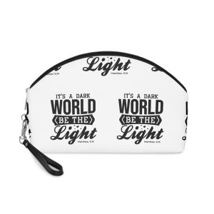 Its A Dark World Be the Light Makeup Bag