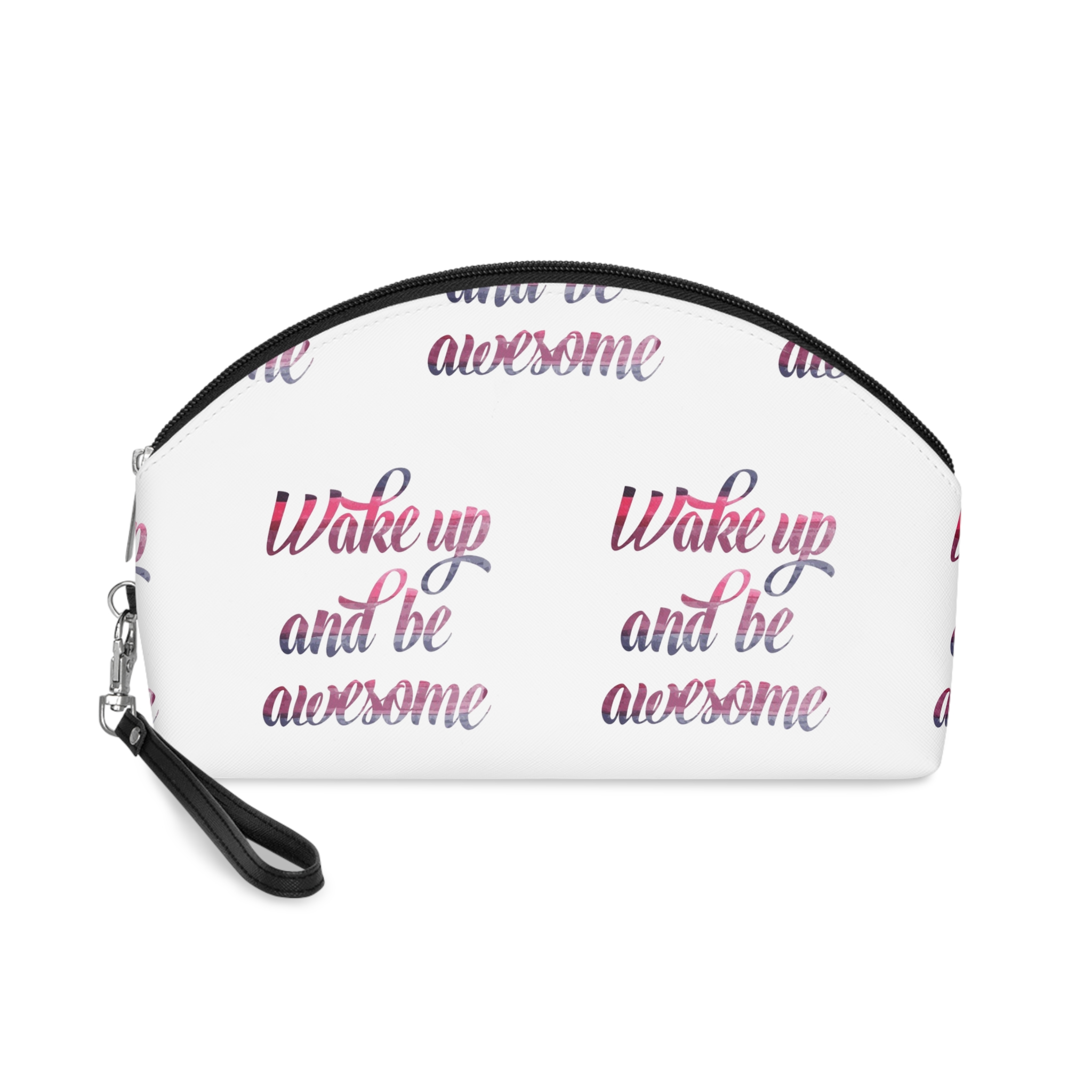 Cute Quote With Watercolors(1) Makeup Bag