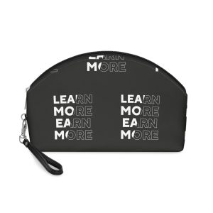 Learn More Earn More Makeup Bag
